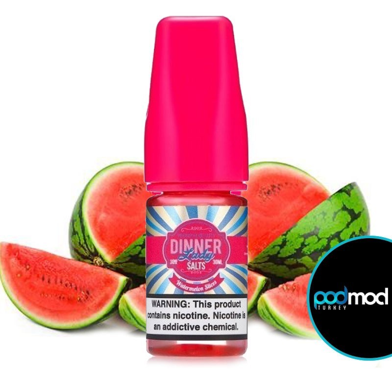 Dinner Lady Watermelon Slices Salt Likit 30ml