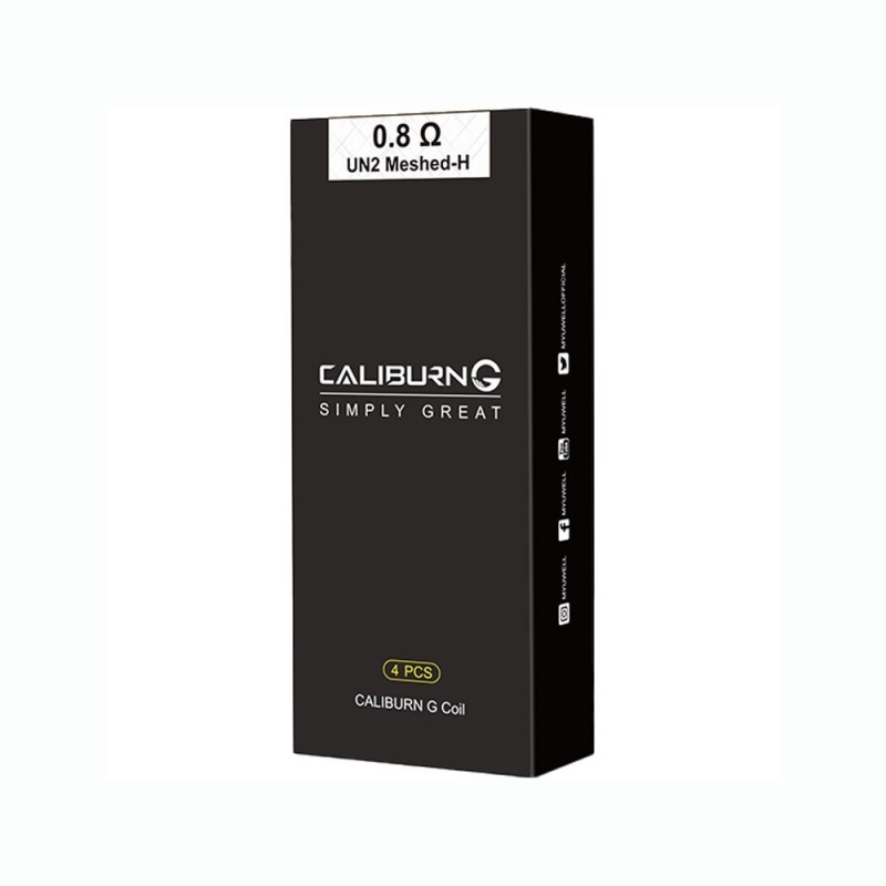Uwell Caliburn G Coil 0.8 Ohm UN2 Meshed-H, 4 Adet Karton Kutu