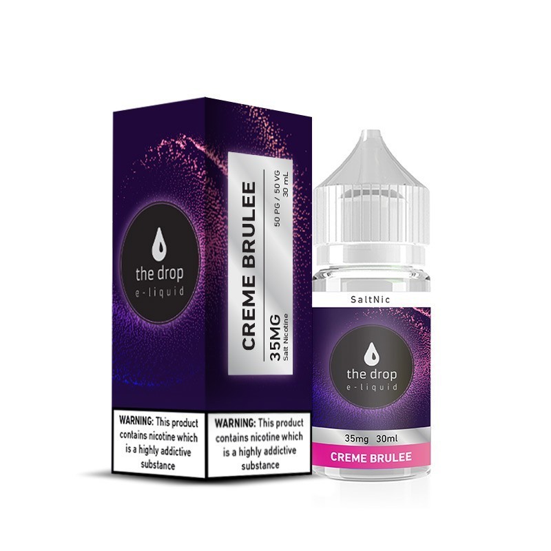 The Drop Creme Brulee Salt Likit