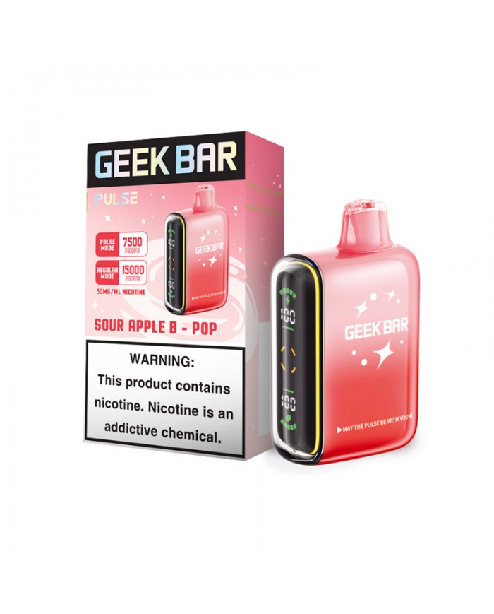 Geek Bar Pulse 15000 Sour Apple B-Pop
