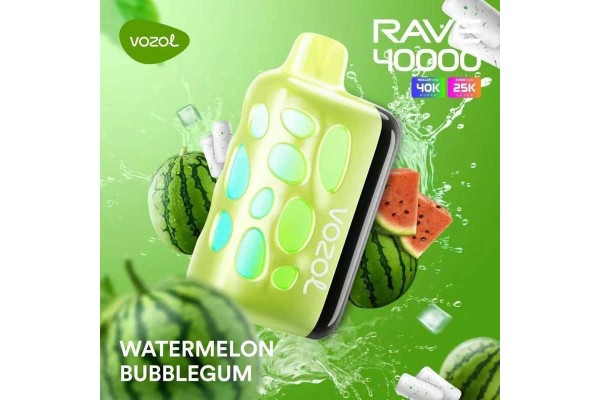 Vozol Rave 40000 Watermelon Bubblegum