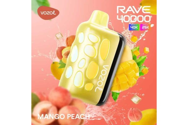Vozol Rave 40000 Mango Peach