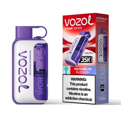 Vozol Star 35000 Watermelon Blue Slush